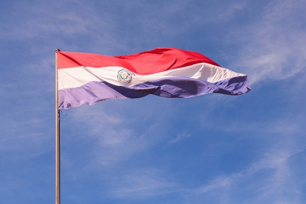 flag, paraguay flag, flag of paraguay