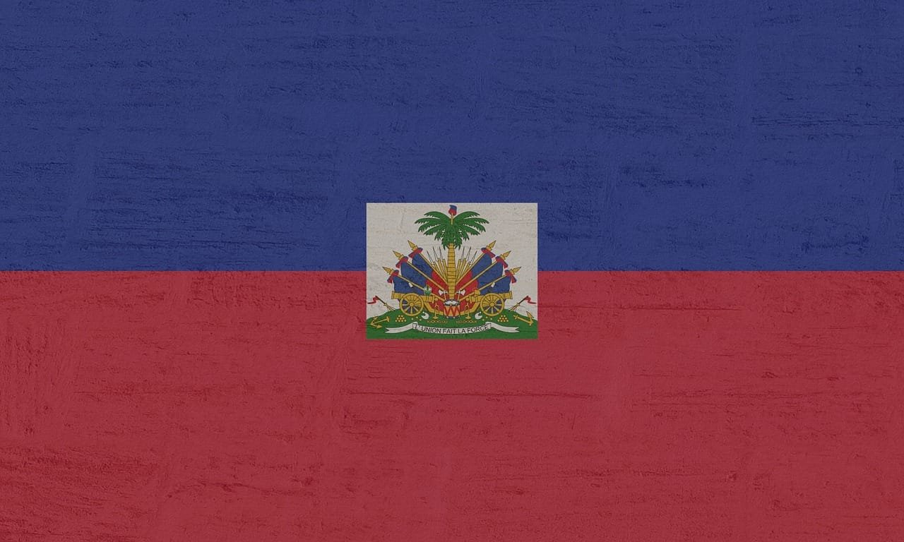 haiti, banner, flag