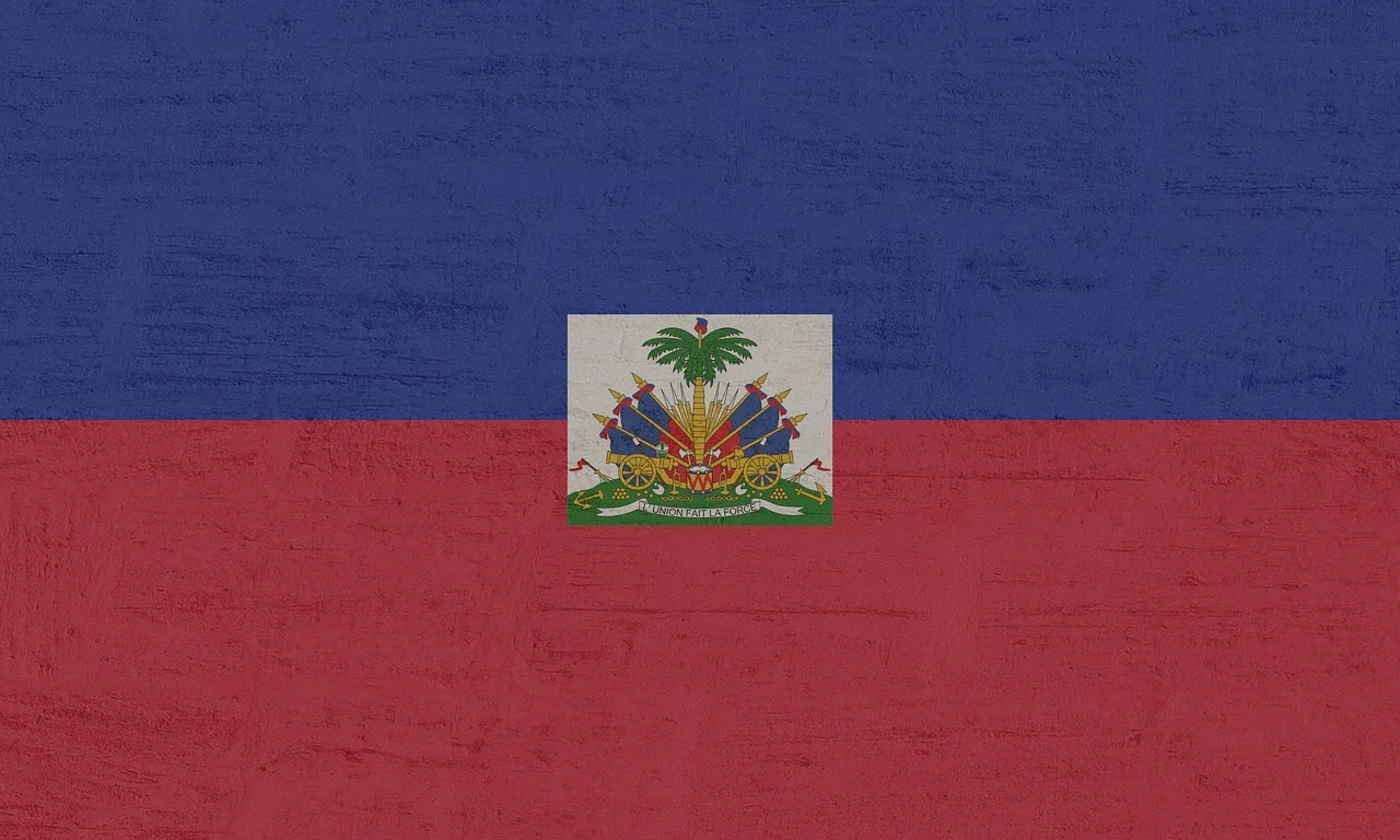 haiti, banner, flag