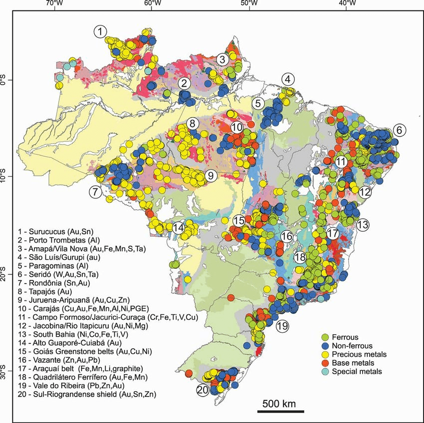 La minería en Brasil: Un pilar del Comercio Internacional