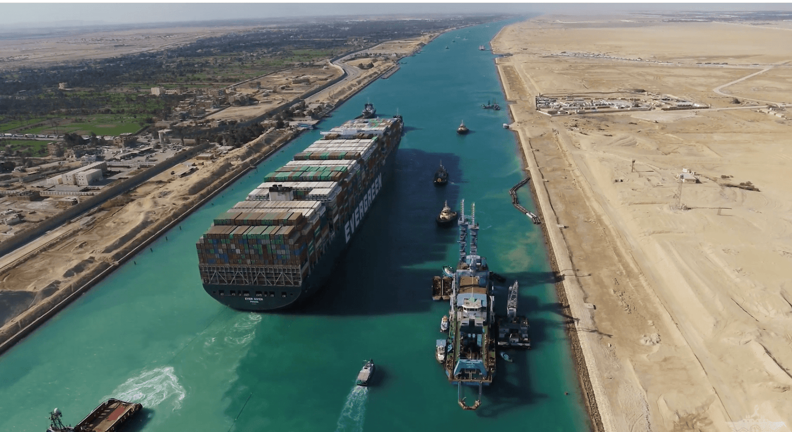Egipto, su renacimiento económico: Rehabilitando Canal de Suez